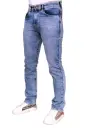 Men’s Regular Fit Light Washed Blue Denim Jeans - Mid Rise